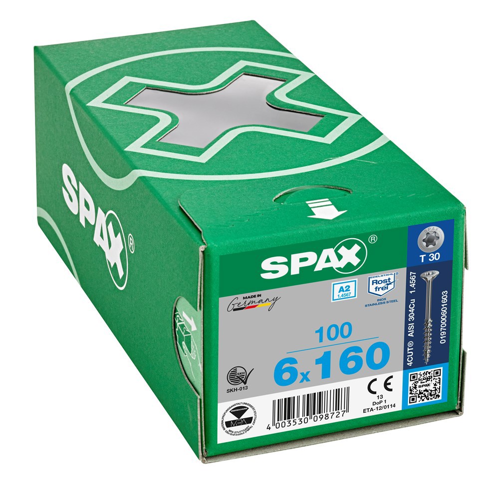 spaanplaatschroef rvs a2 spax-5