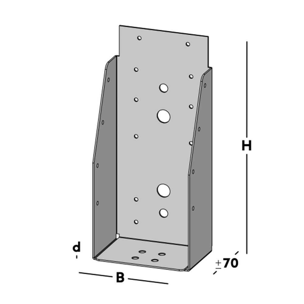 balkdrager gbs zonder lip sv-3