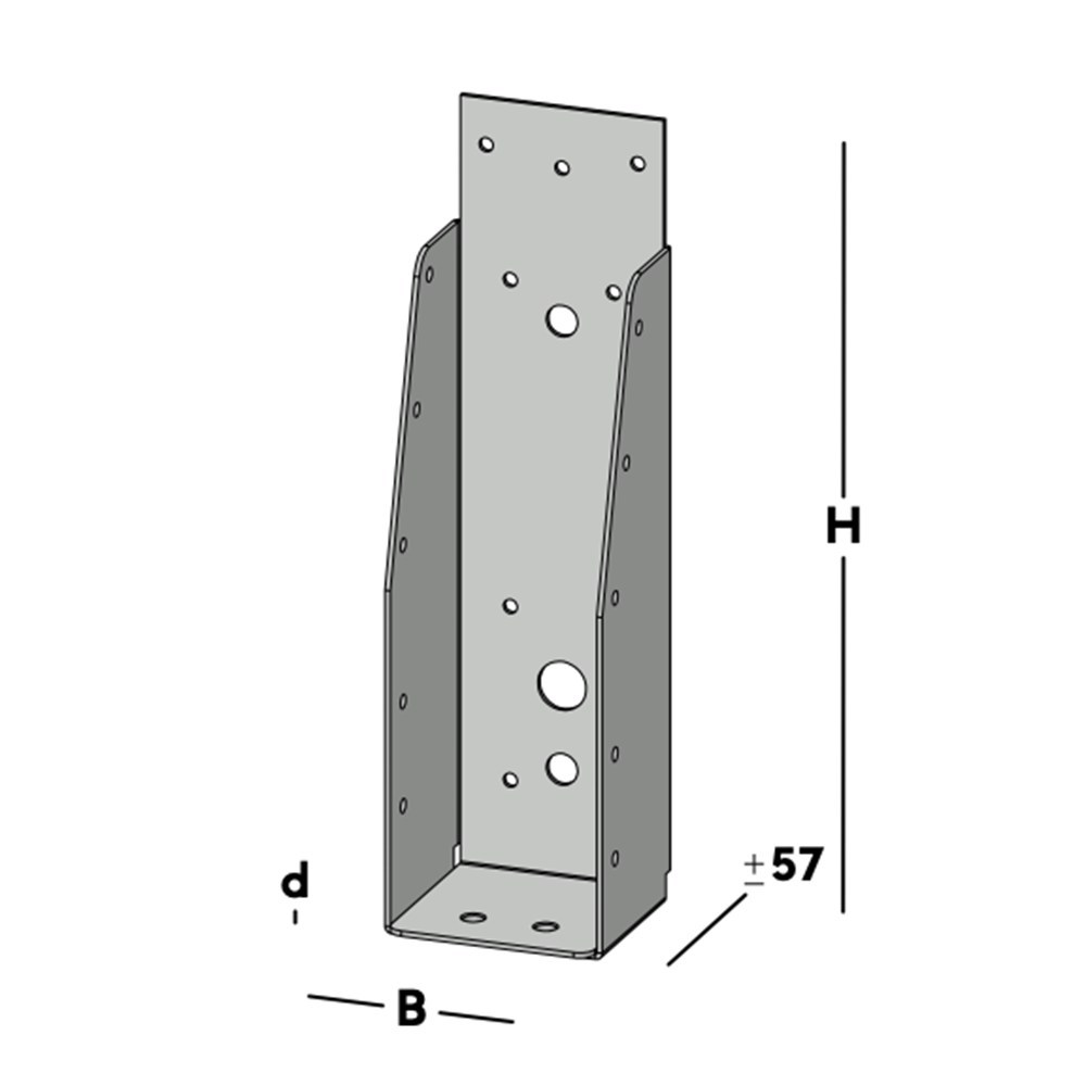 balkdrager gbs zonder lip sv-3