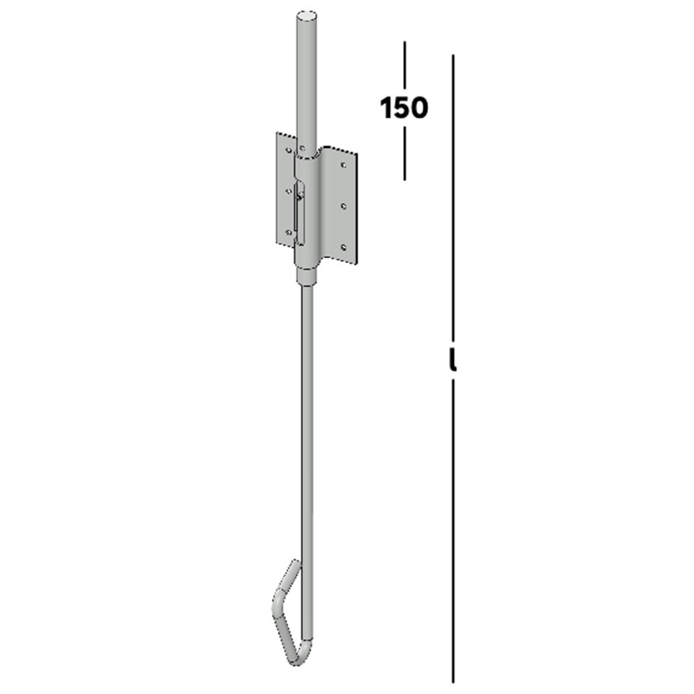 staartgrendel verlengd elvz-3
