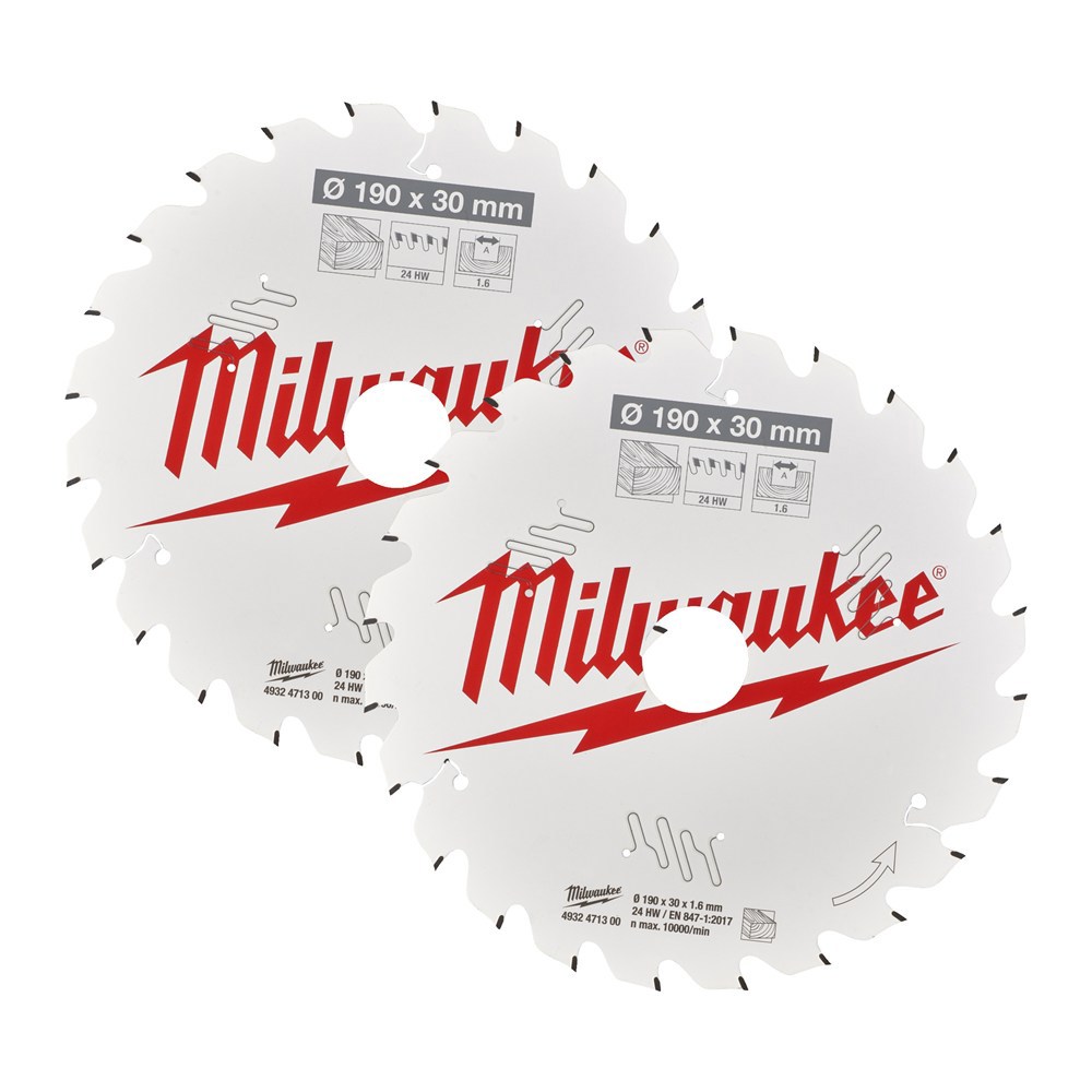 cirkelzaagbladenset milwaukee