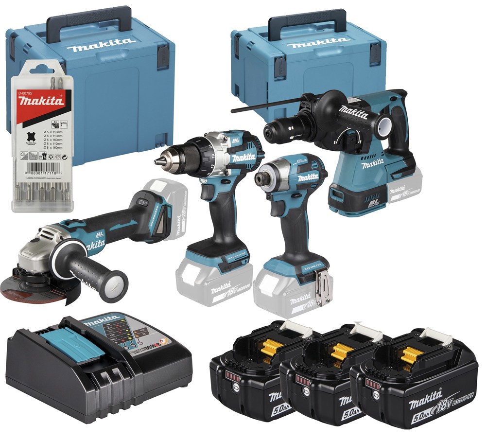 accu combiset makita 5.0Ah/18.0V
