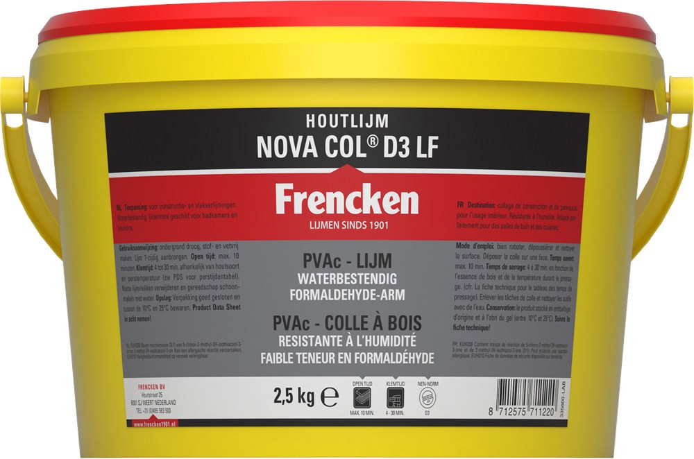 houtlijm waterbestendig frencken