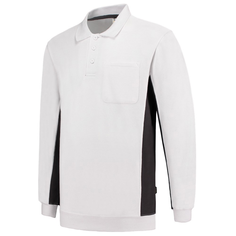 polosweater bicolor borstzak tricorp