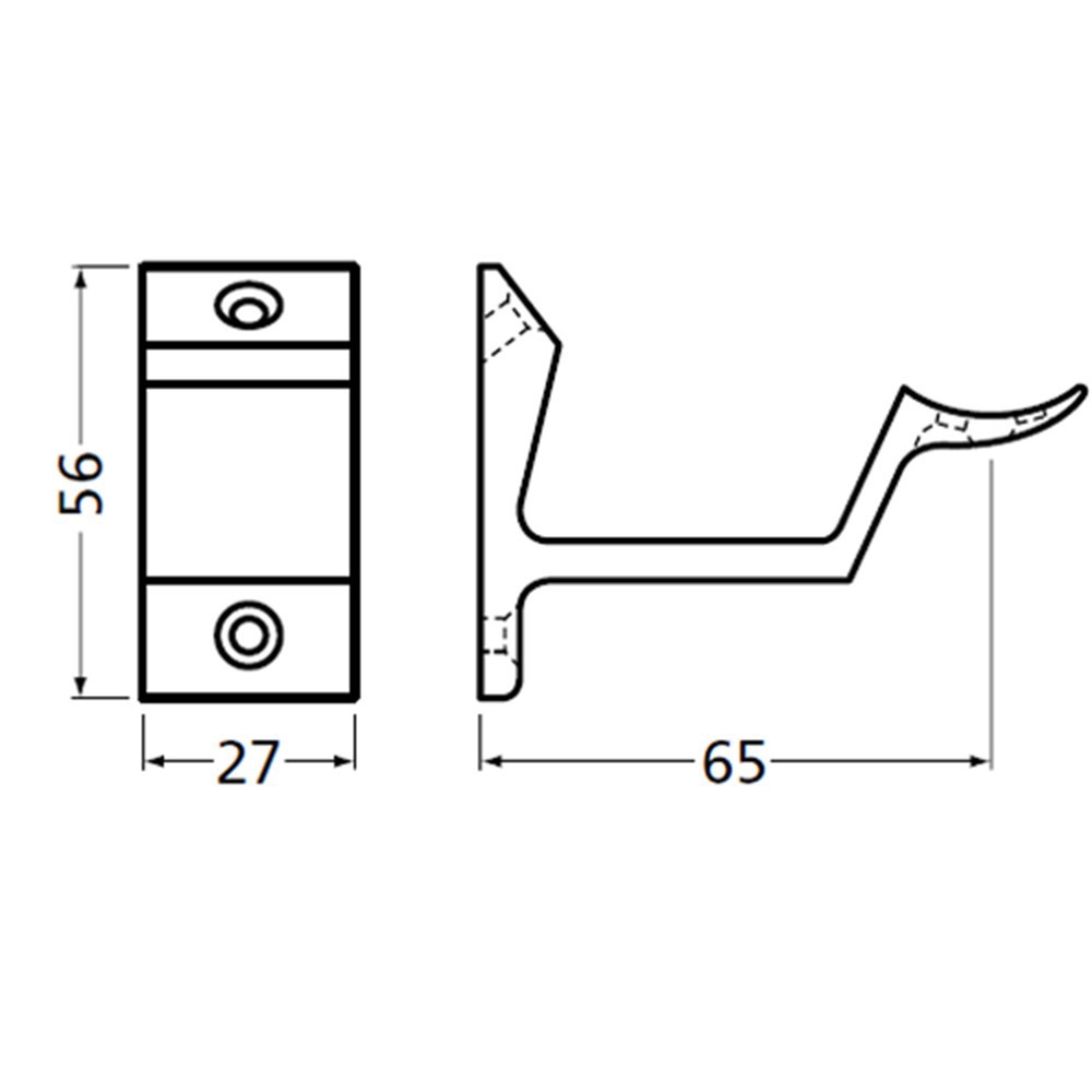 leuninghouder aluminium f1 hermeta-3