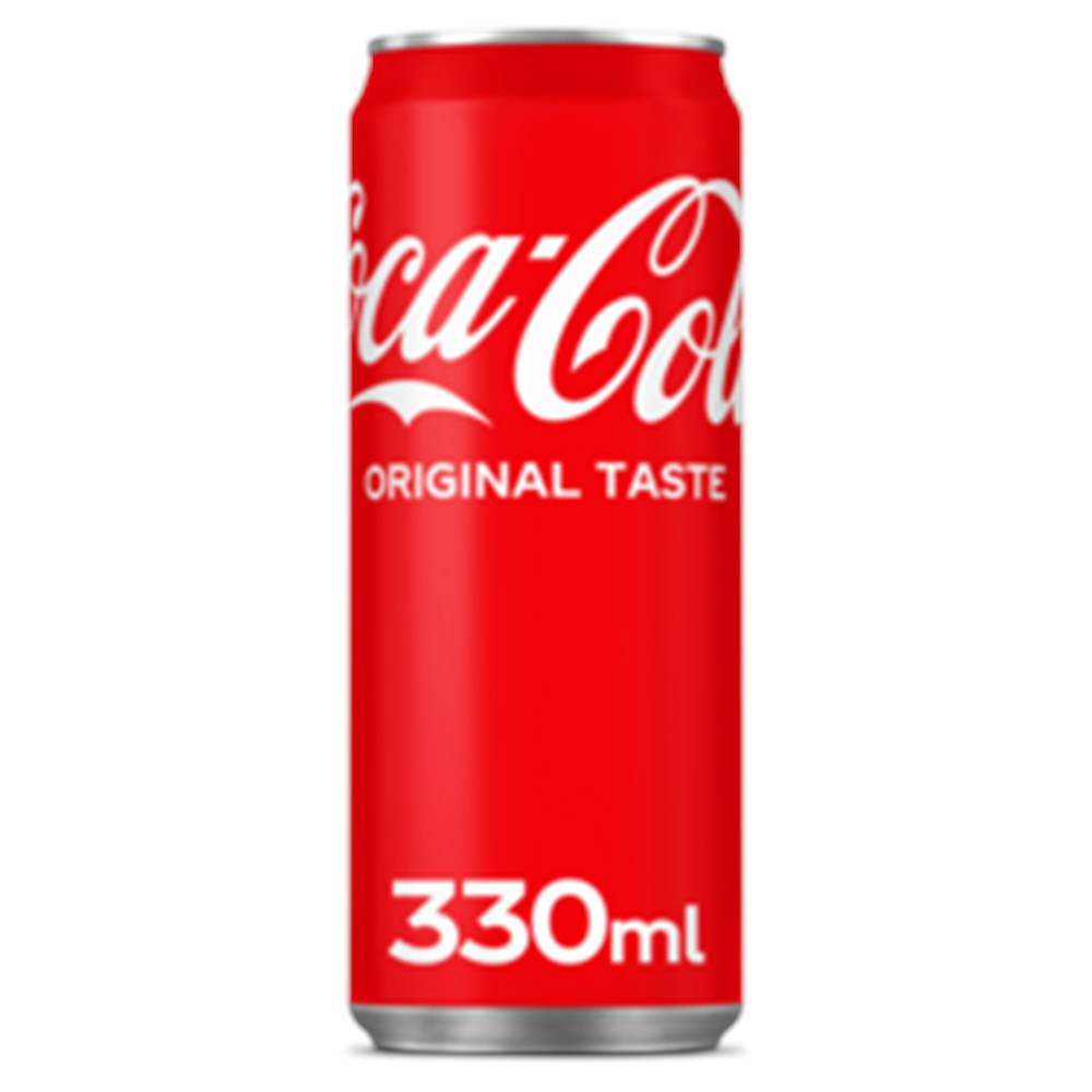 blikje coca cola regular