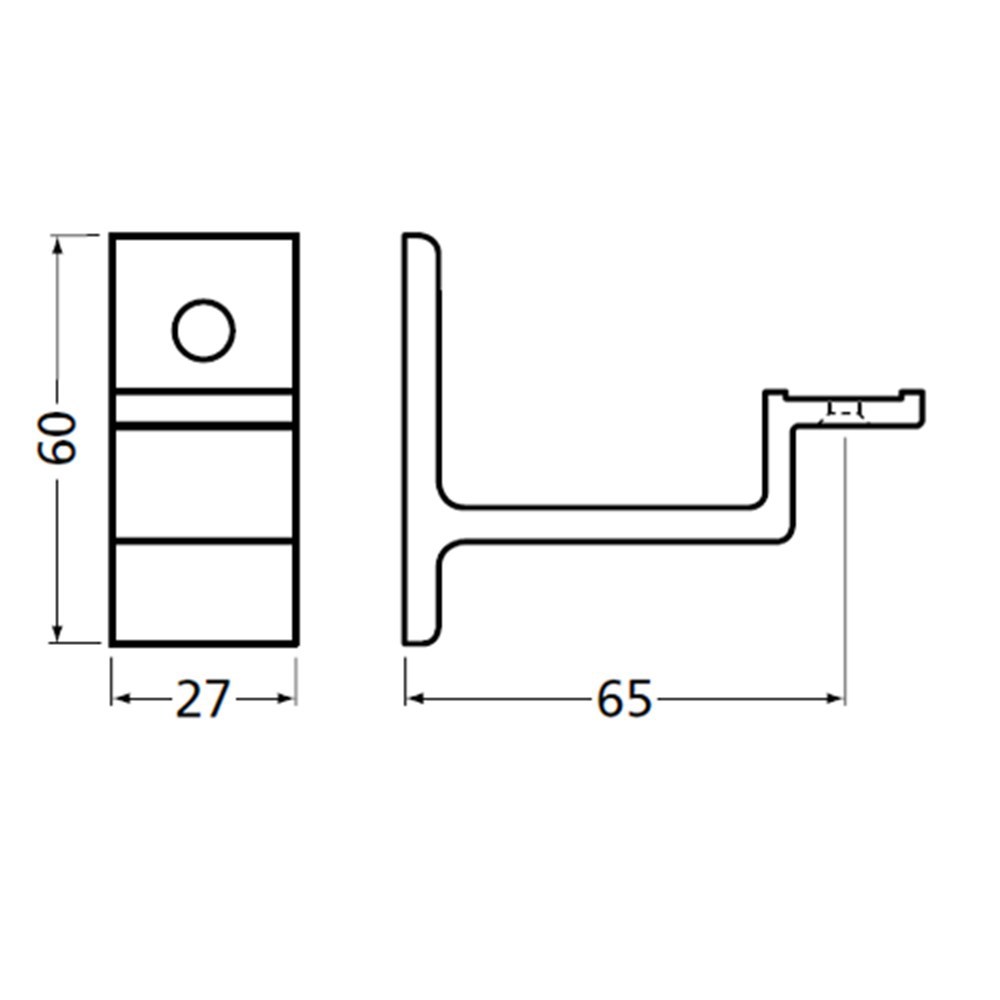 leuninghouder aluminium f1 hermeta-3