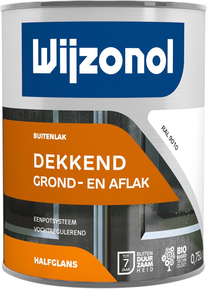 buitenverf halfglans zuiverwit