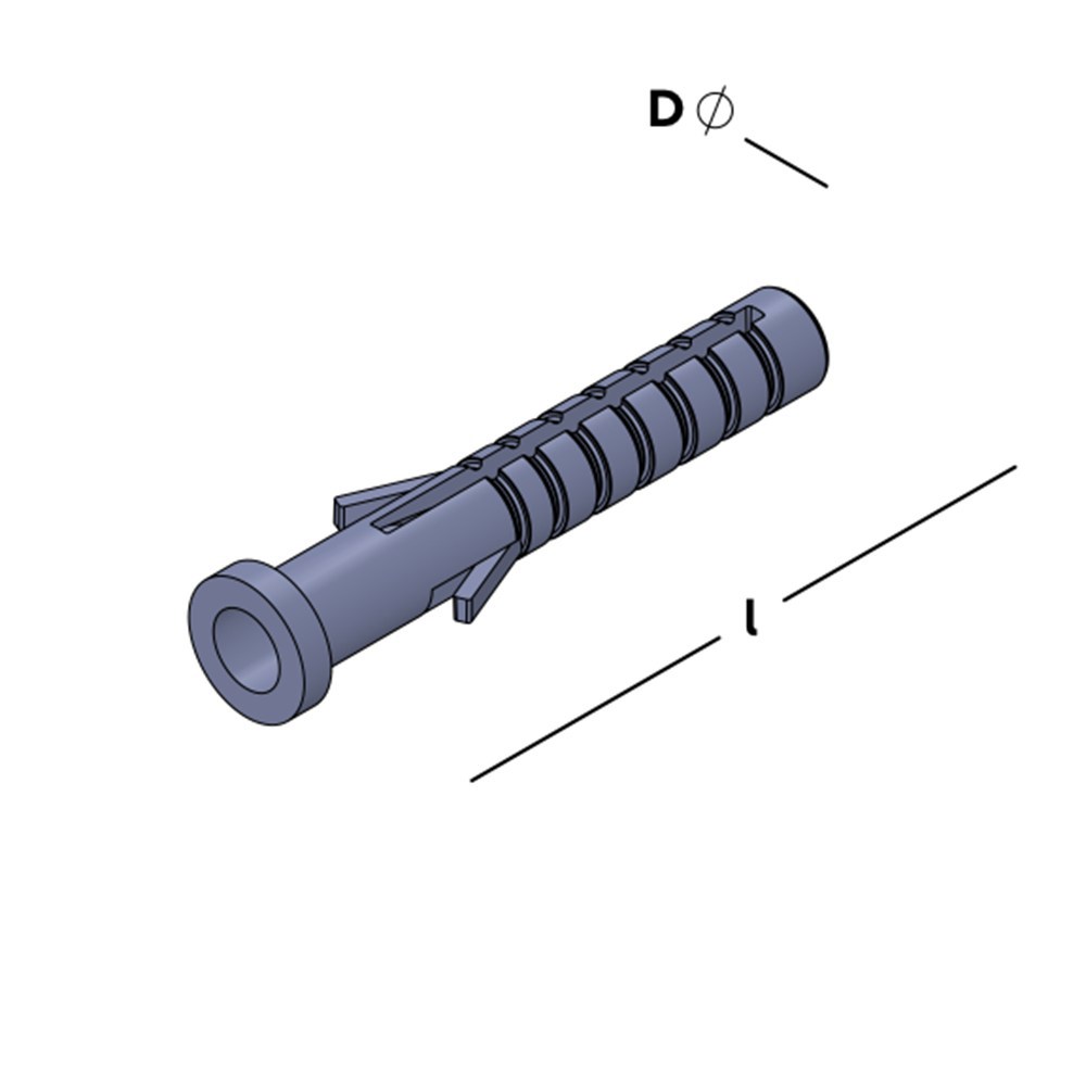 kraagplug nylon-4