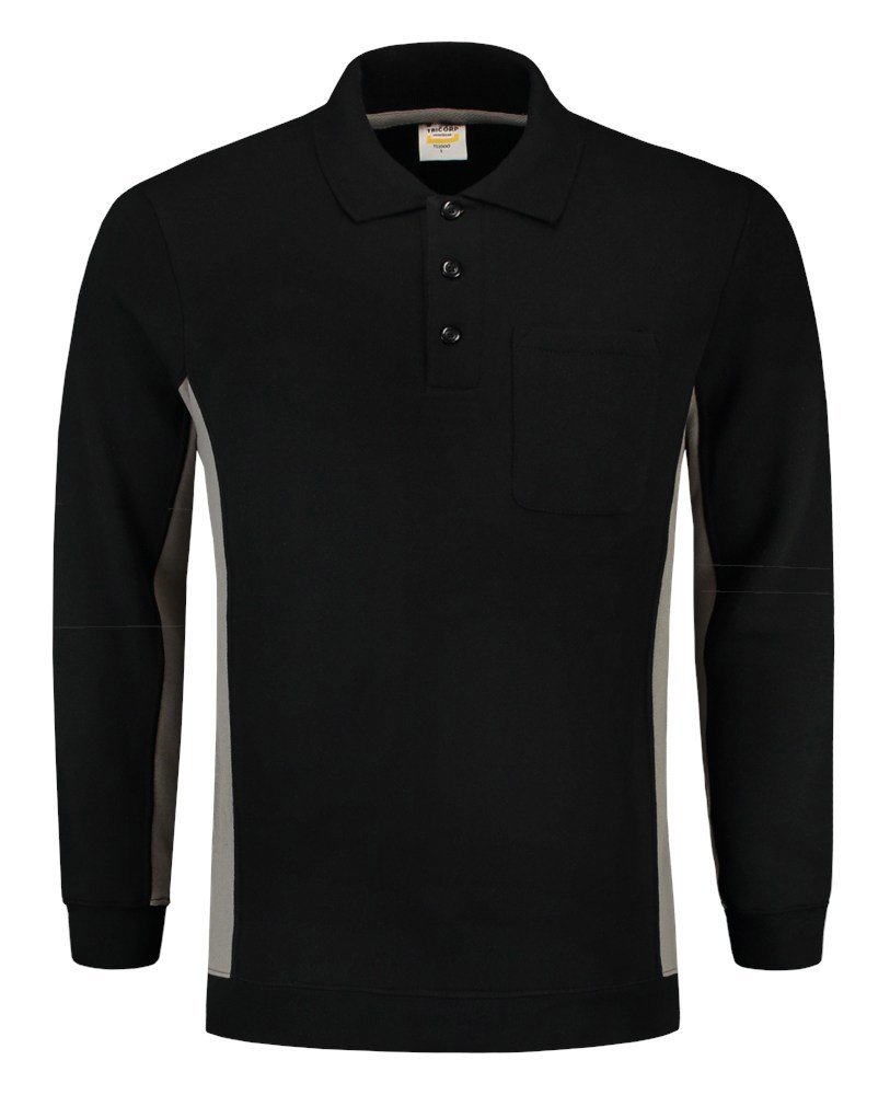 polosweater bicolor borstzak tricorp-3