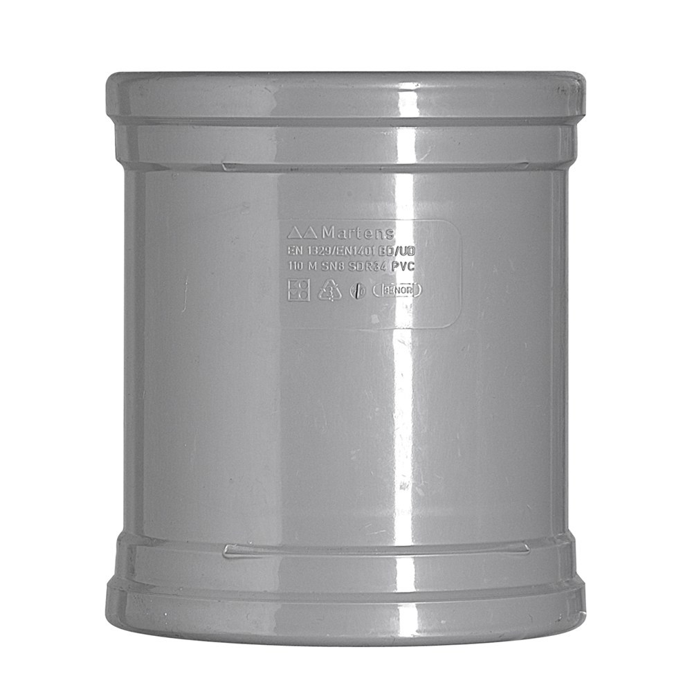 overschuifmof pvc grijs rwa-3