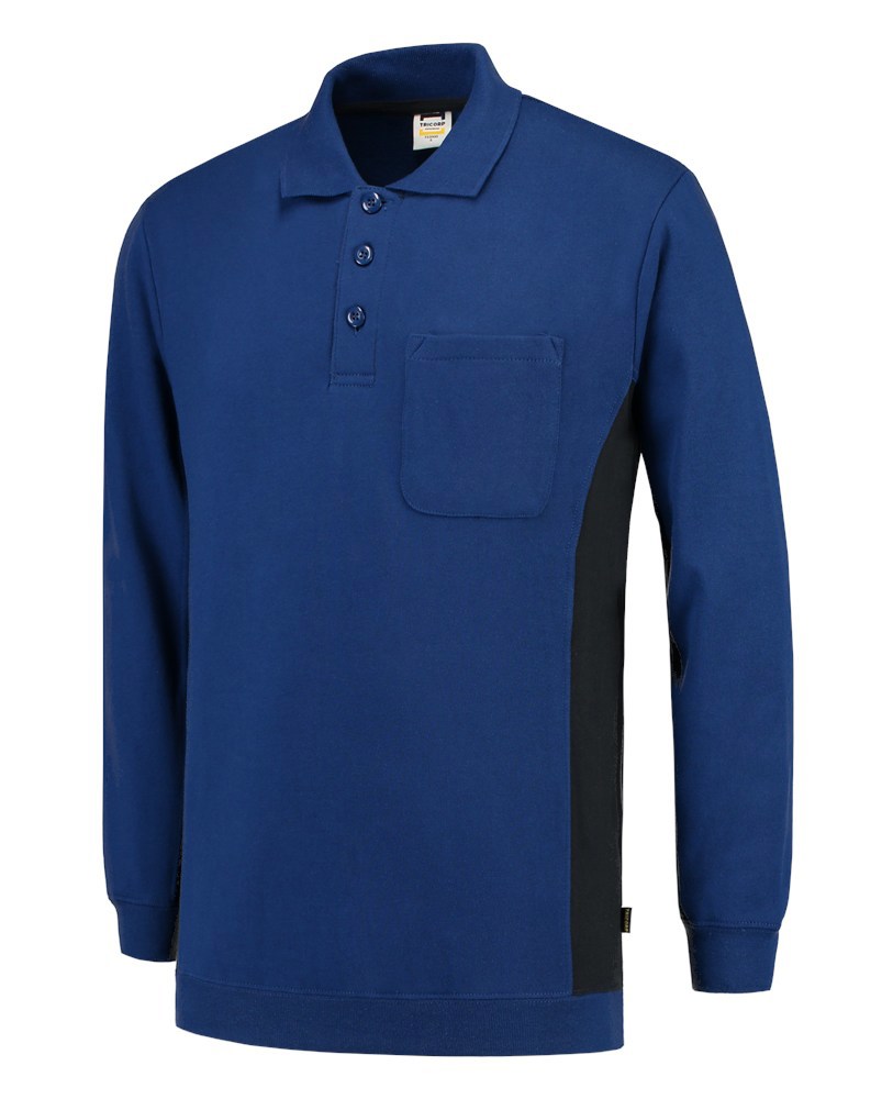 polosweater bicolor borstzak tricorp