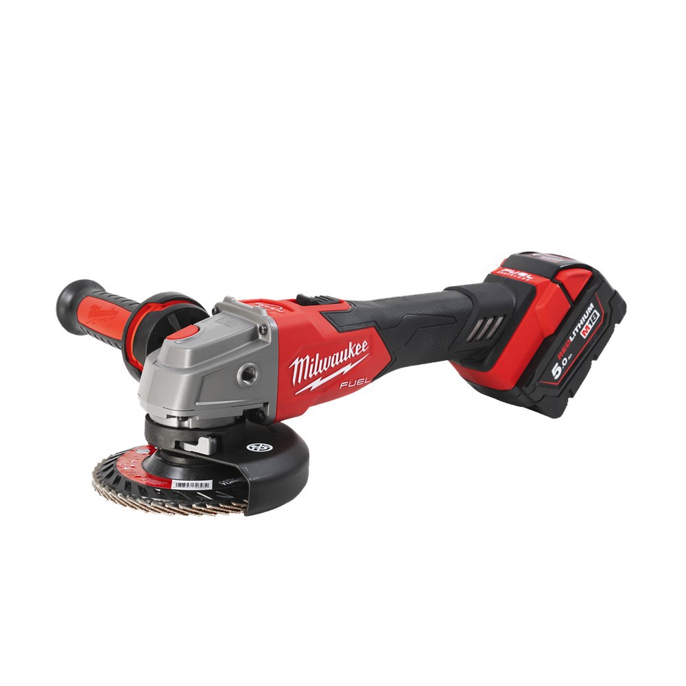 accu haakse slijper milwaukee 125mm