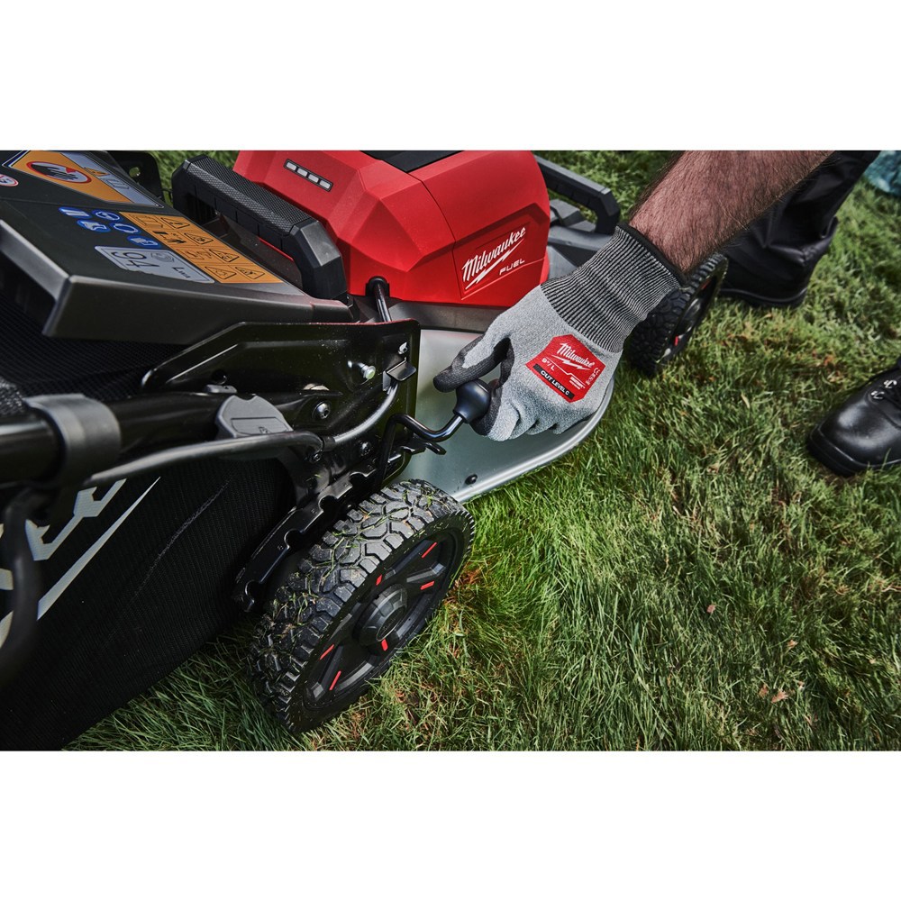 accu grasmaaier milwaukee 460mm-7