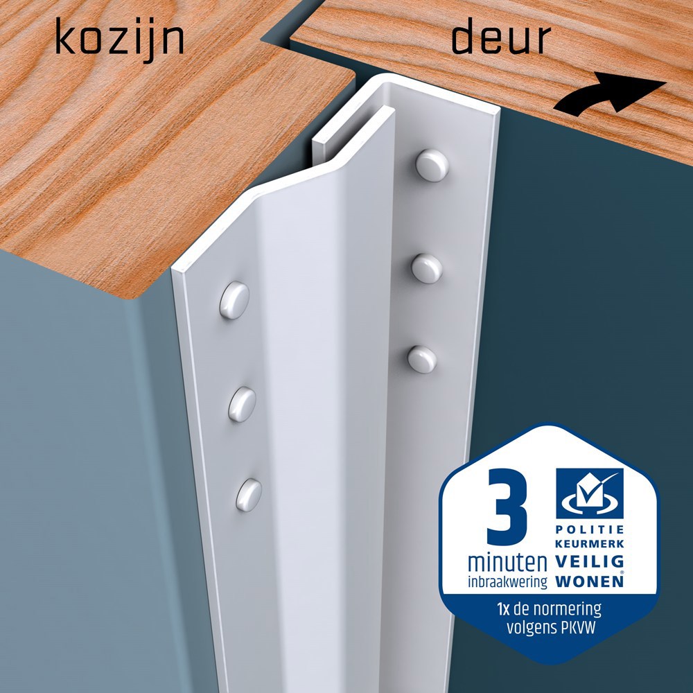 secustrip binnendraaiend wit skg*-3