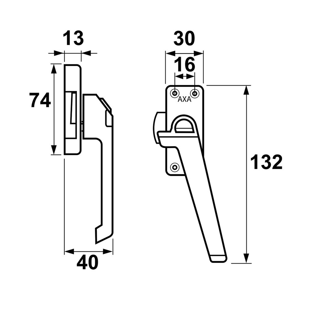 raamsluiting aluminium f1 axa-7