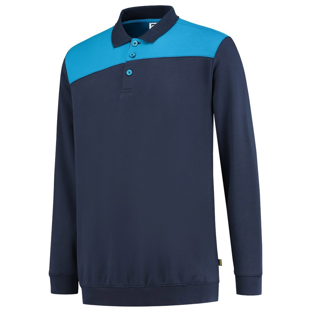 polosweater bicolor naden tricorp