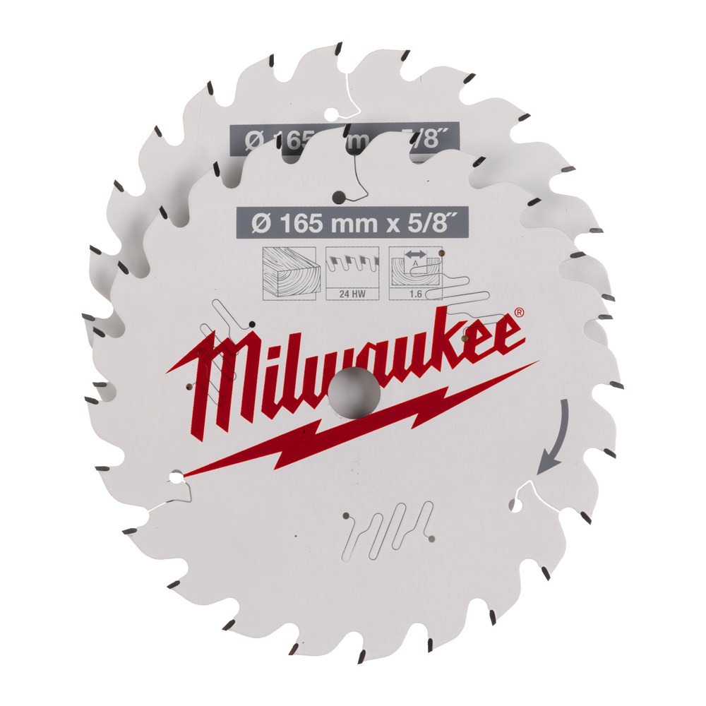 cirkelzaagbladenset milwaukee