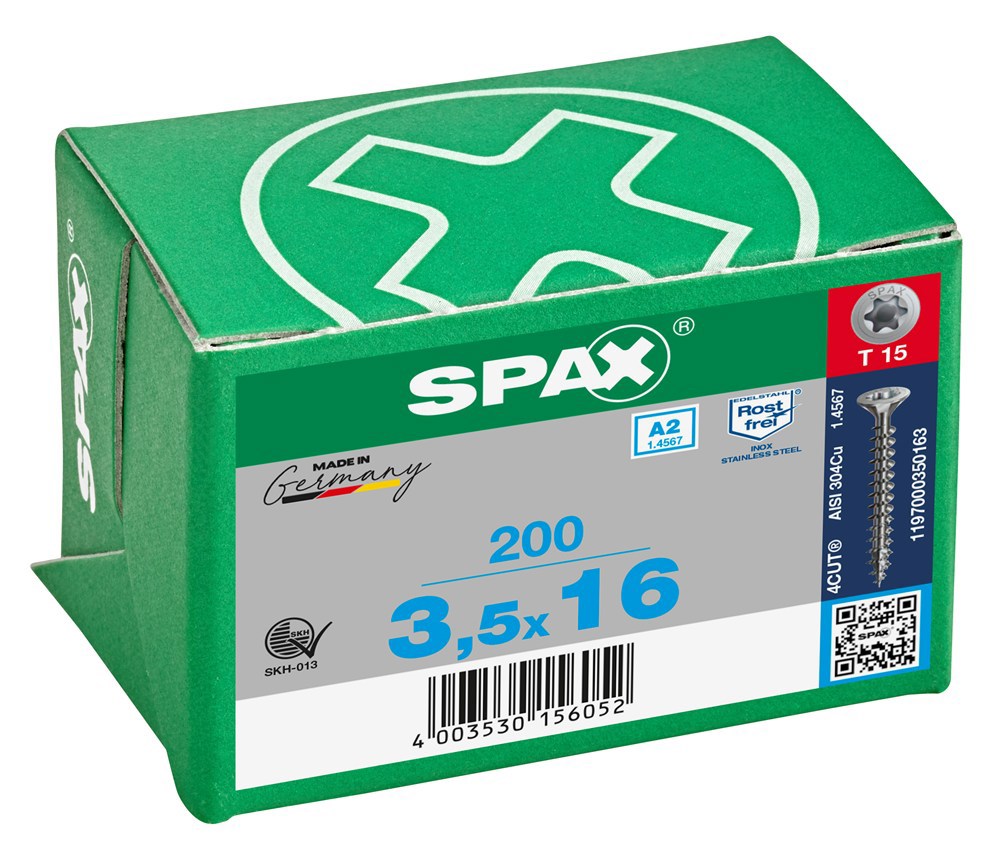 spaanplaatschroef rvs a2 spax-5