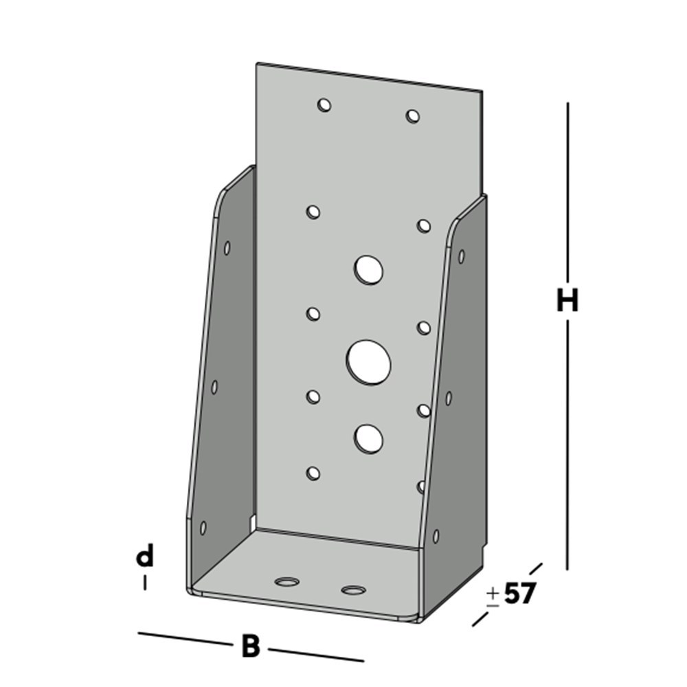 balkdrager gbs zonder lip sv-3