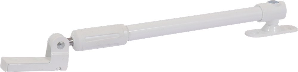 telescoop uitzetter staalwit/wit oxloc