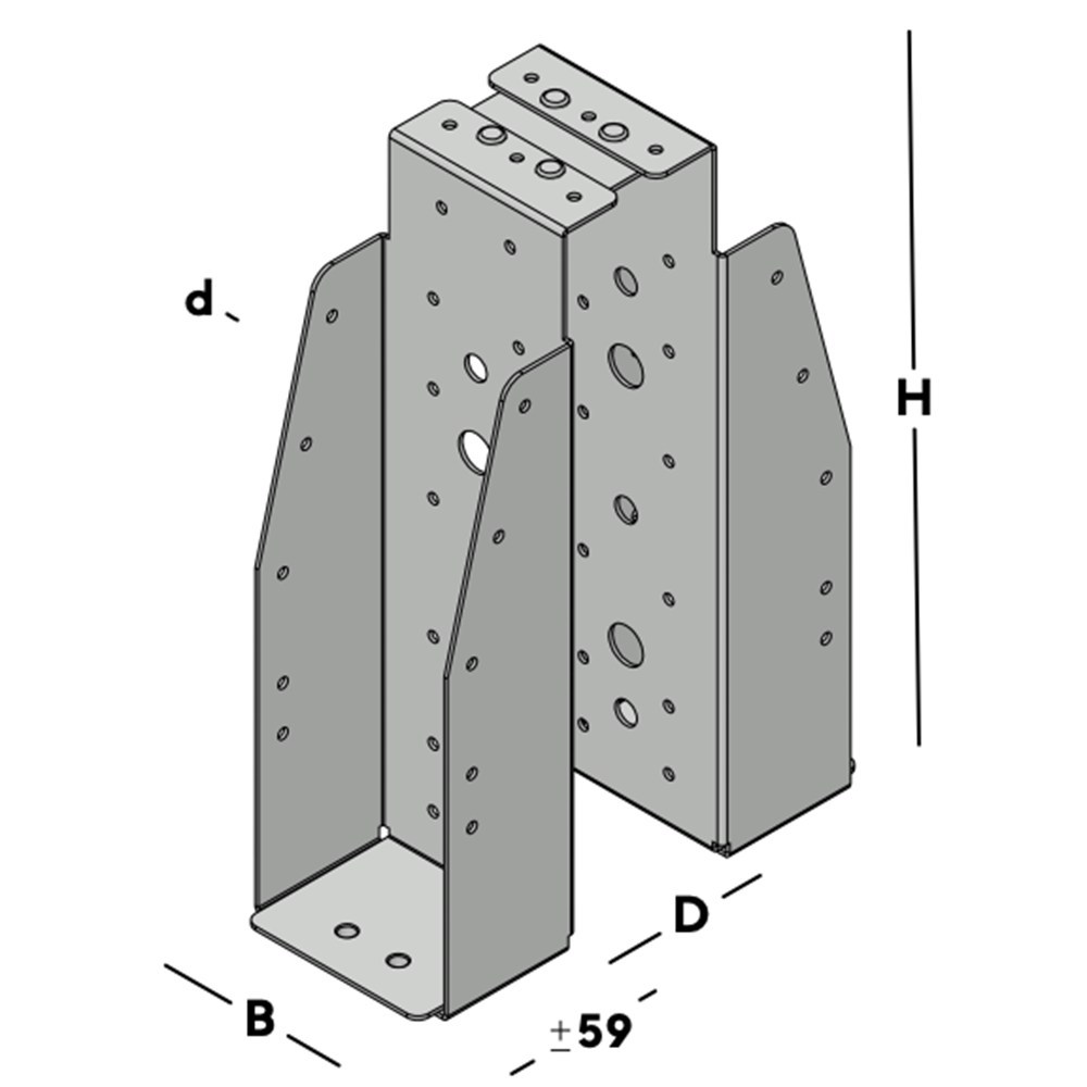 balkdrager gbs dubbel sv-4