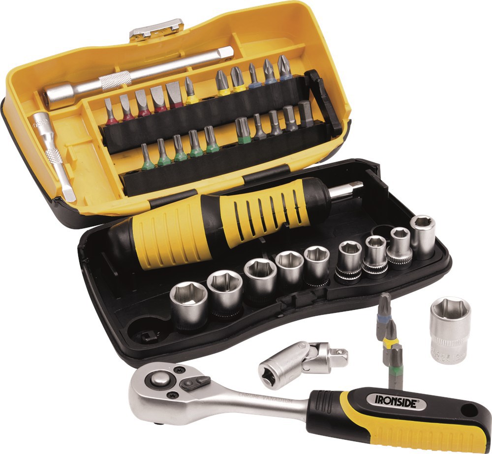 bit- en dopsleutelset ironside