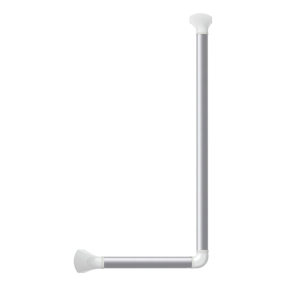 wandbeugel wit/aluminium secucare