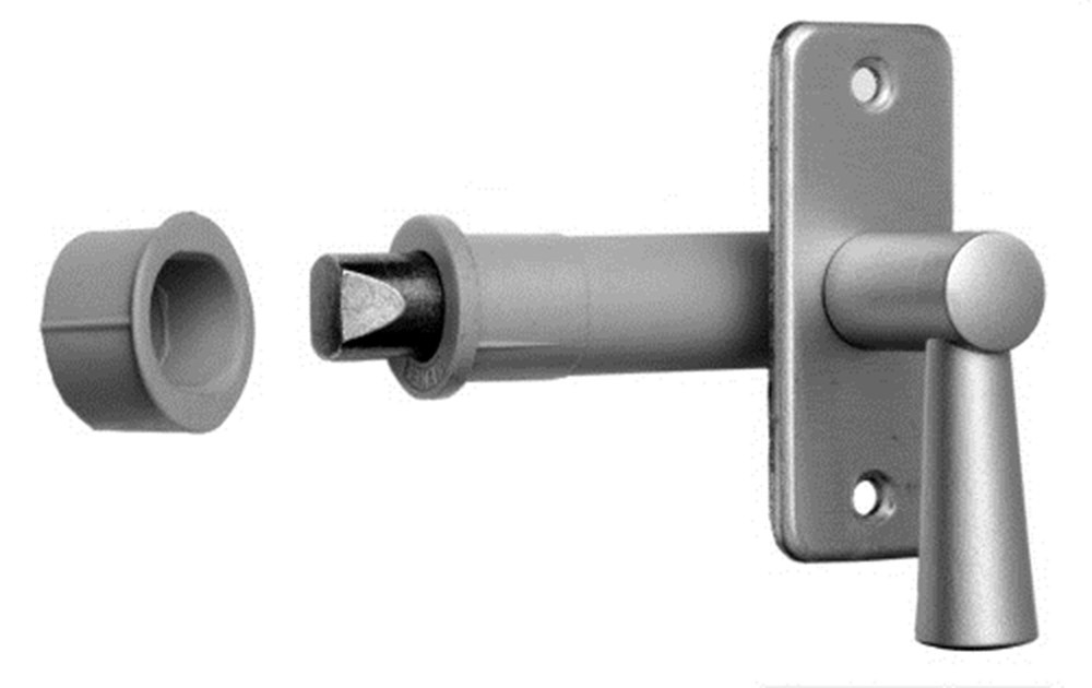insteekgrendel aluminium f1 nemef