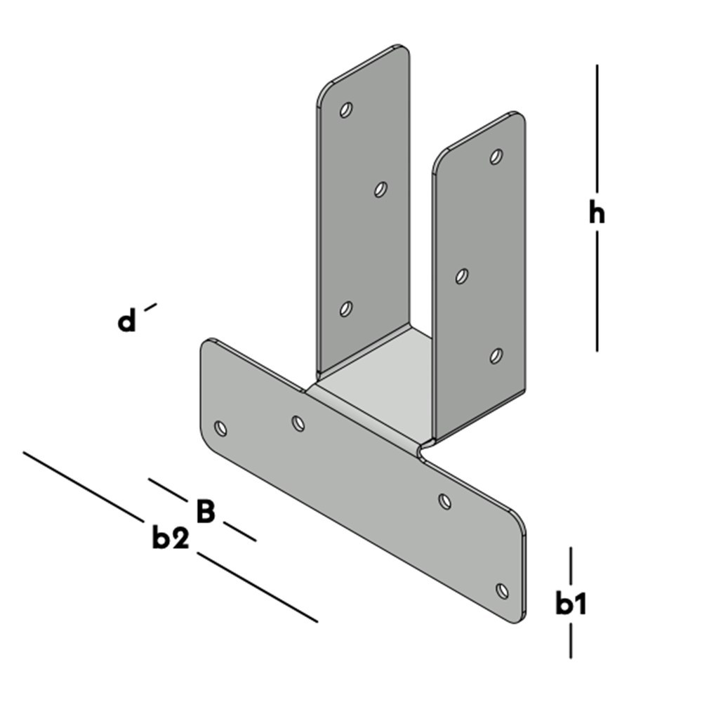 trussclip vertikaal sv-3