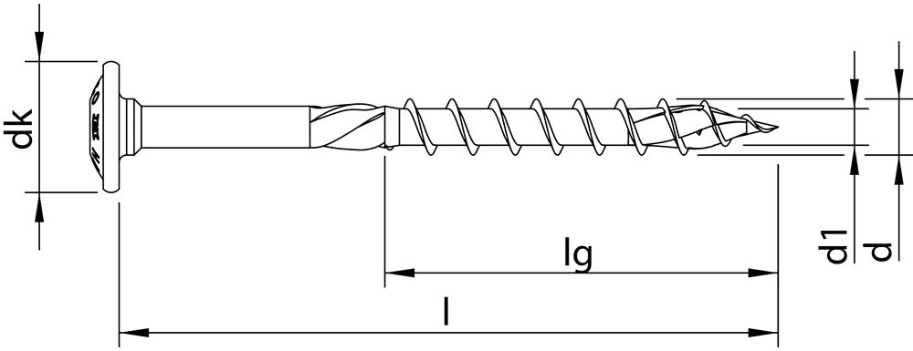 tellerkopschroef verzinkt heco-4
