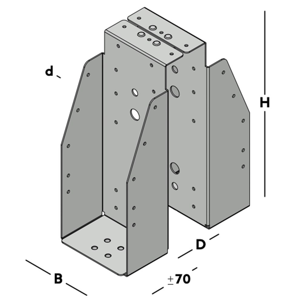balkdrager gbs dubbel sv-4