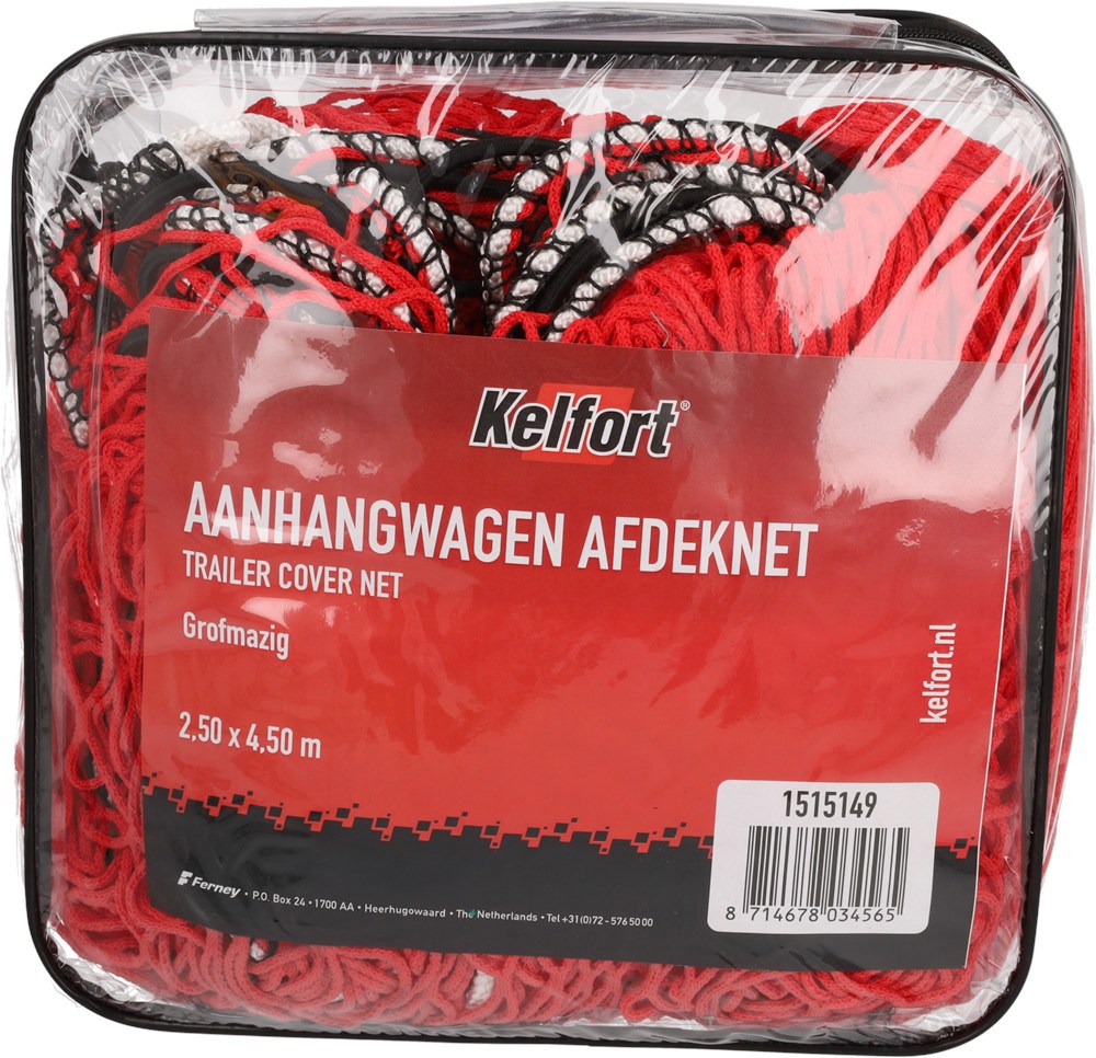 veiligheidsnet aanhanger polypropyleen
