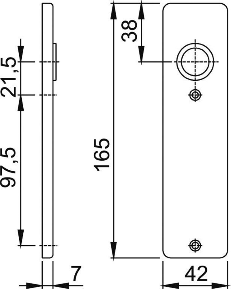 kortschild aluminium f1 hoppe-3