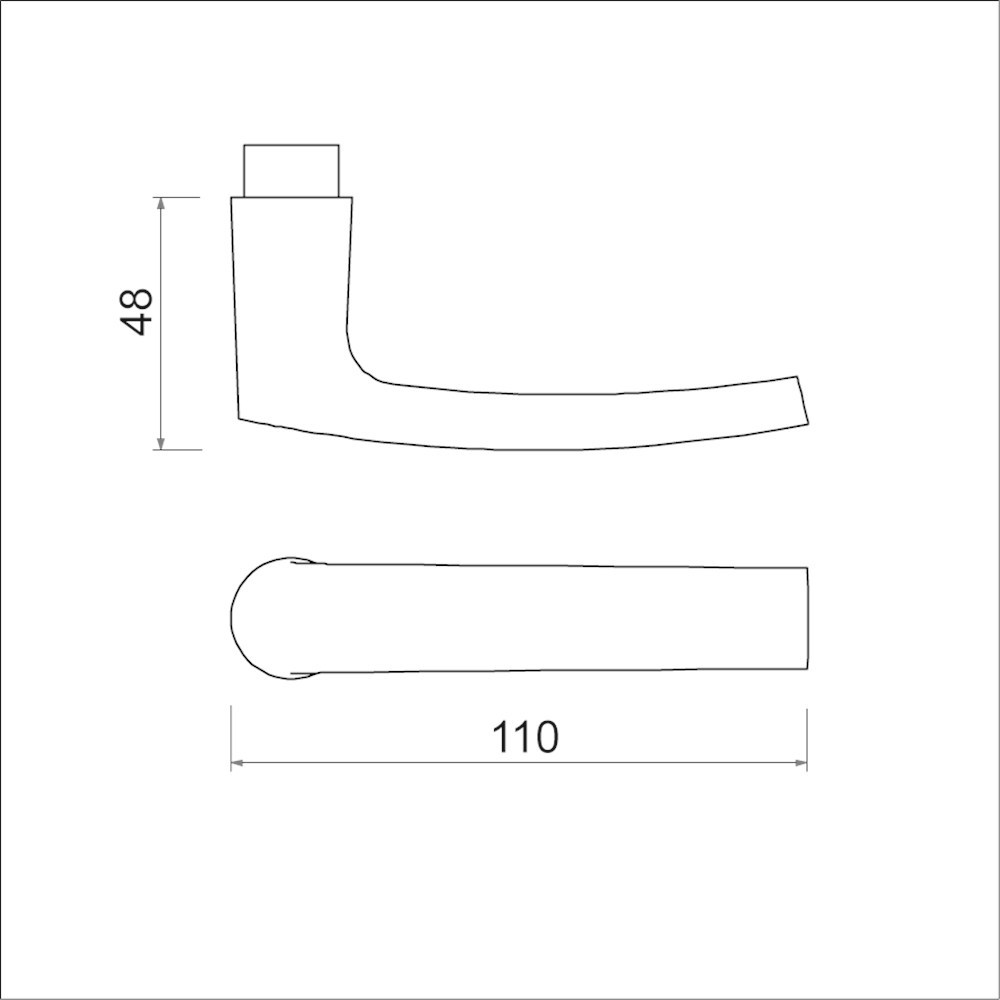 deurkruk aluminium f1 ami-3