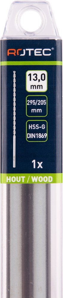 houtspiraalboor hss-g cilindrisch rotec-4