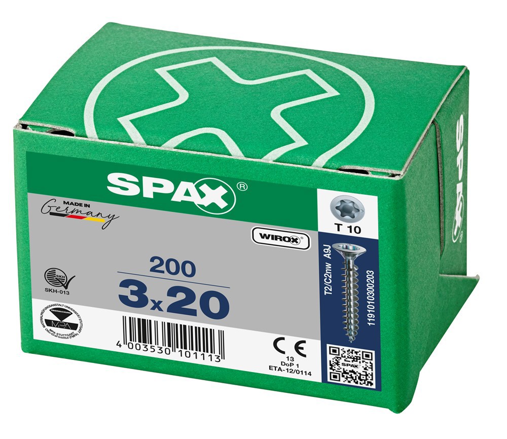 spaanplaatschroef wirox spax-6