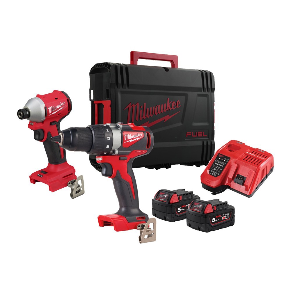 accu combiset milwaukee 5.0Ah/18.0V