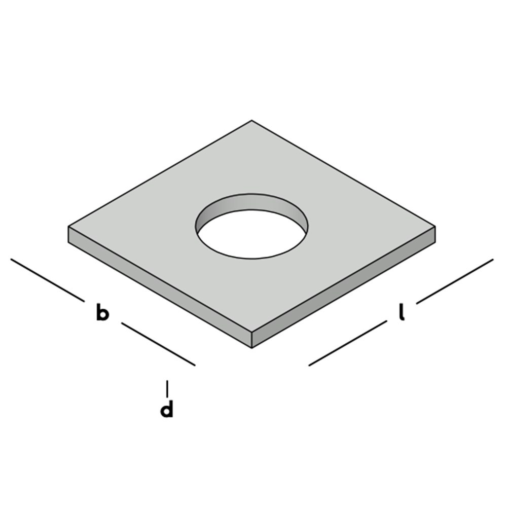 volgplaat vierkant sv-3