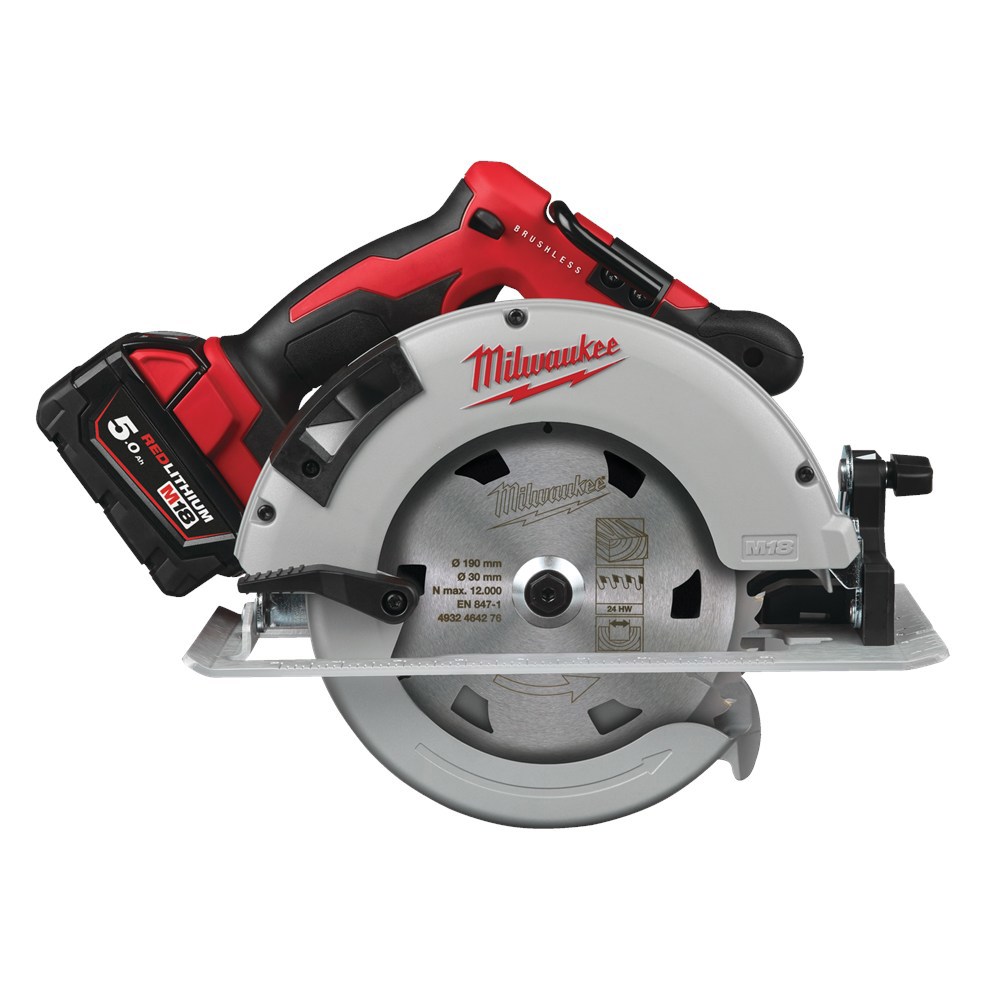 accu cirkelzaagmachine milwaukee 190mm