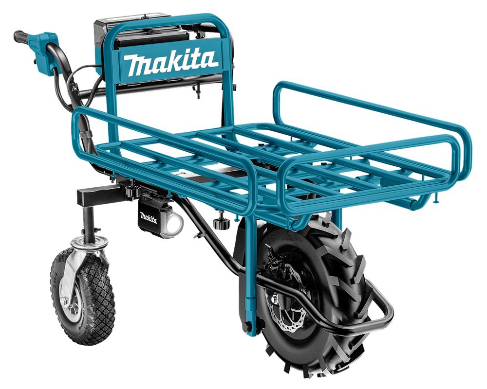 accu kruiwagen met rek makita