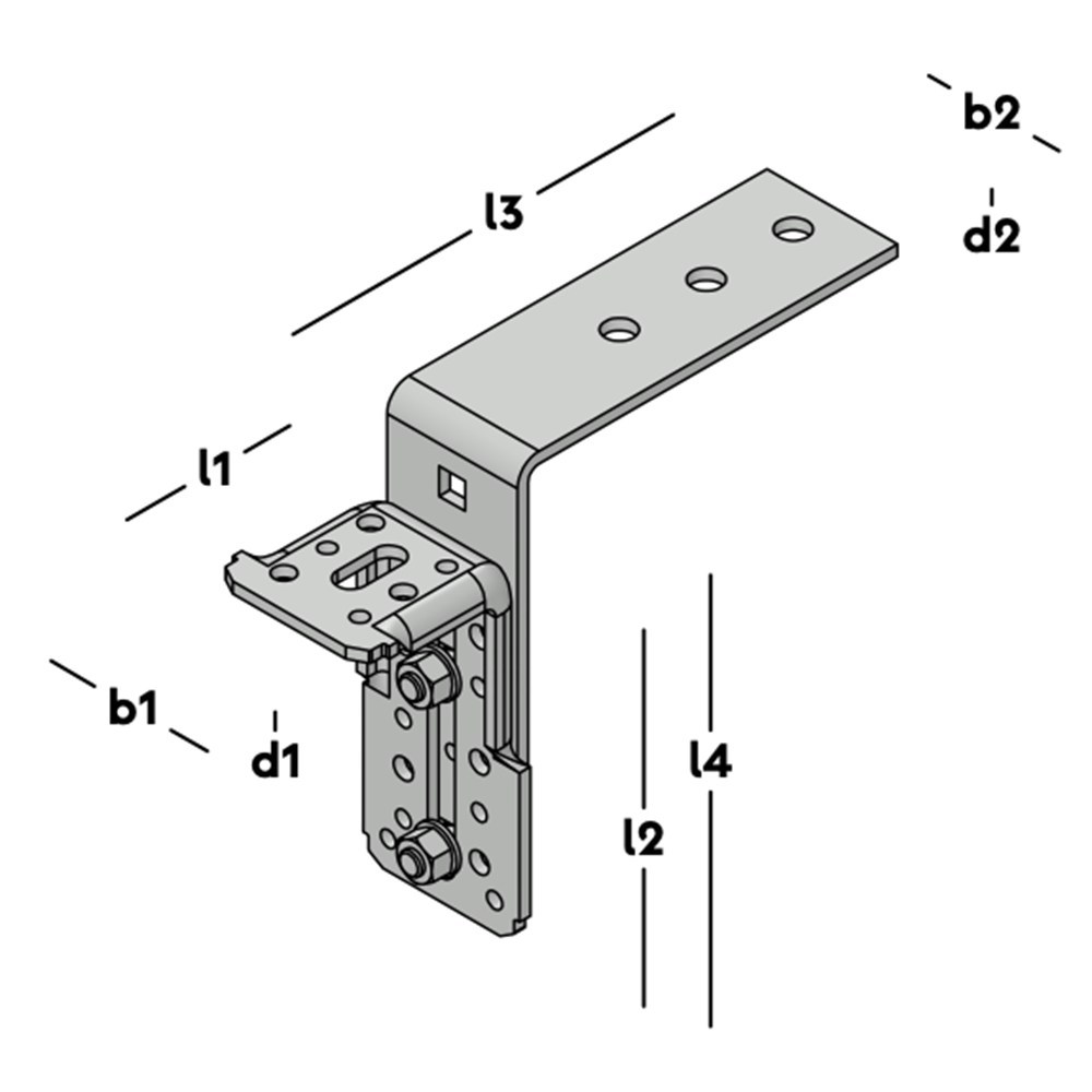 XL-kozijnstelbeugel sv-3