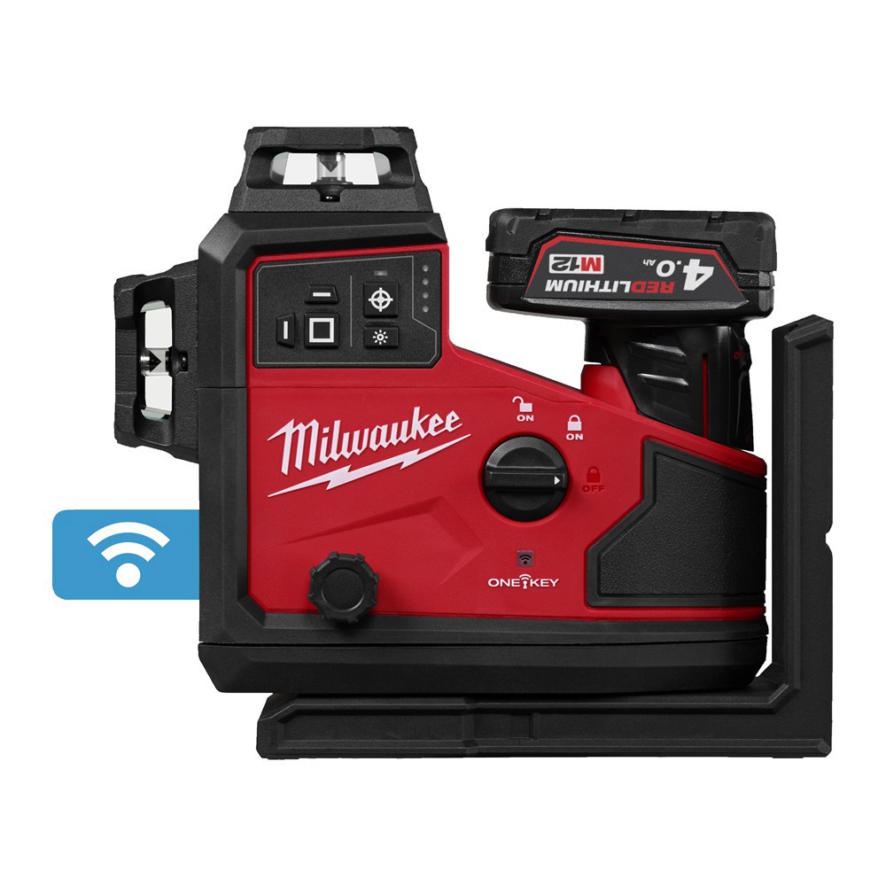 accu kruislijnlaser groen milwaukee
