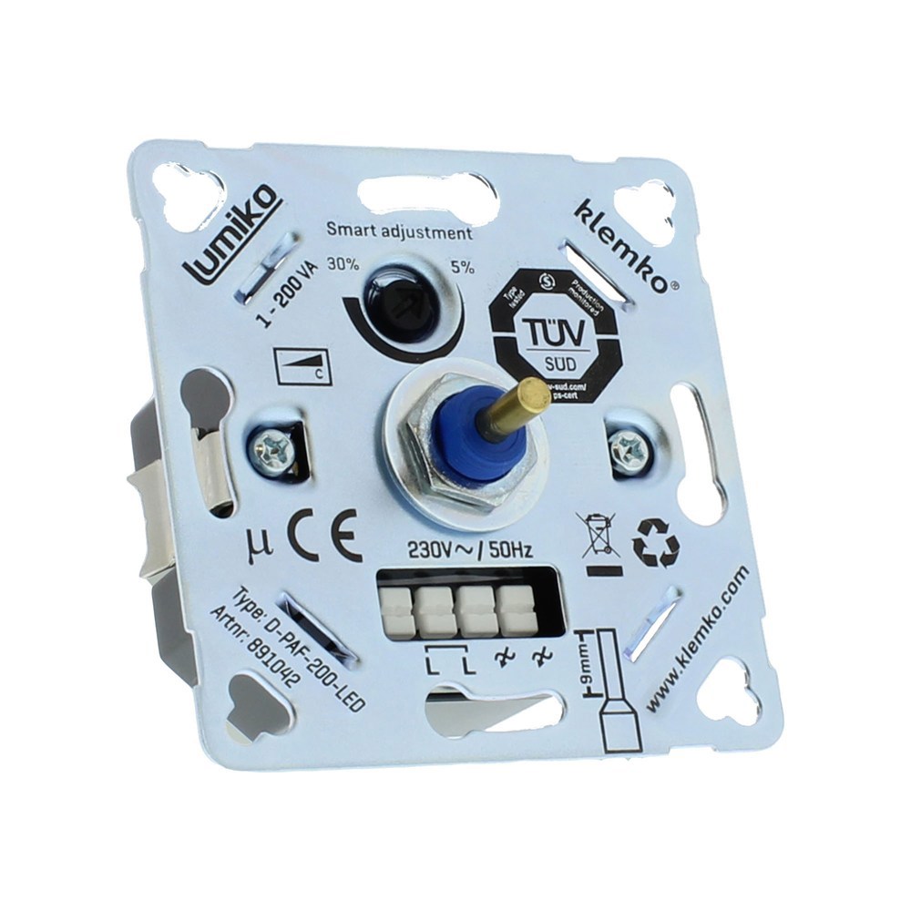 dimmer inbouw led klemko-4