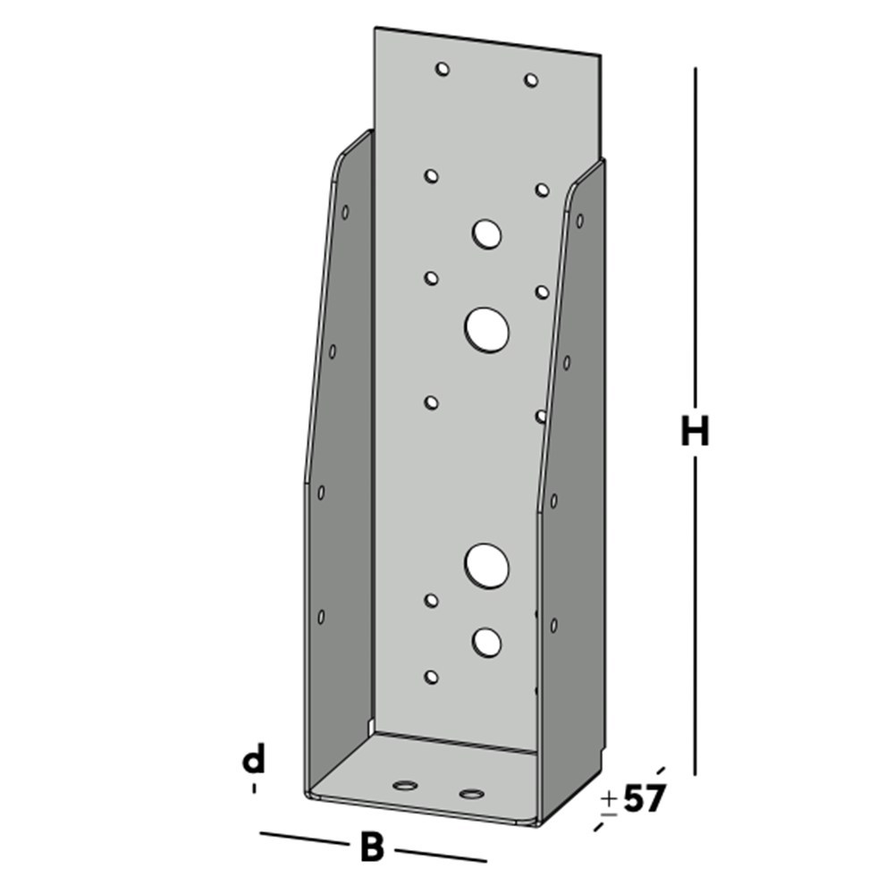 balkdrager gbs zonder lip sv-3
