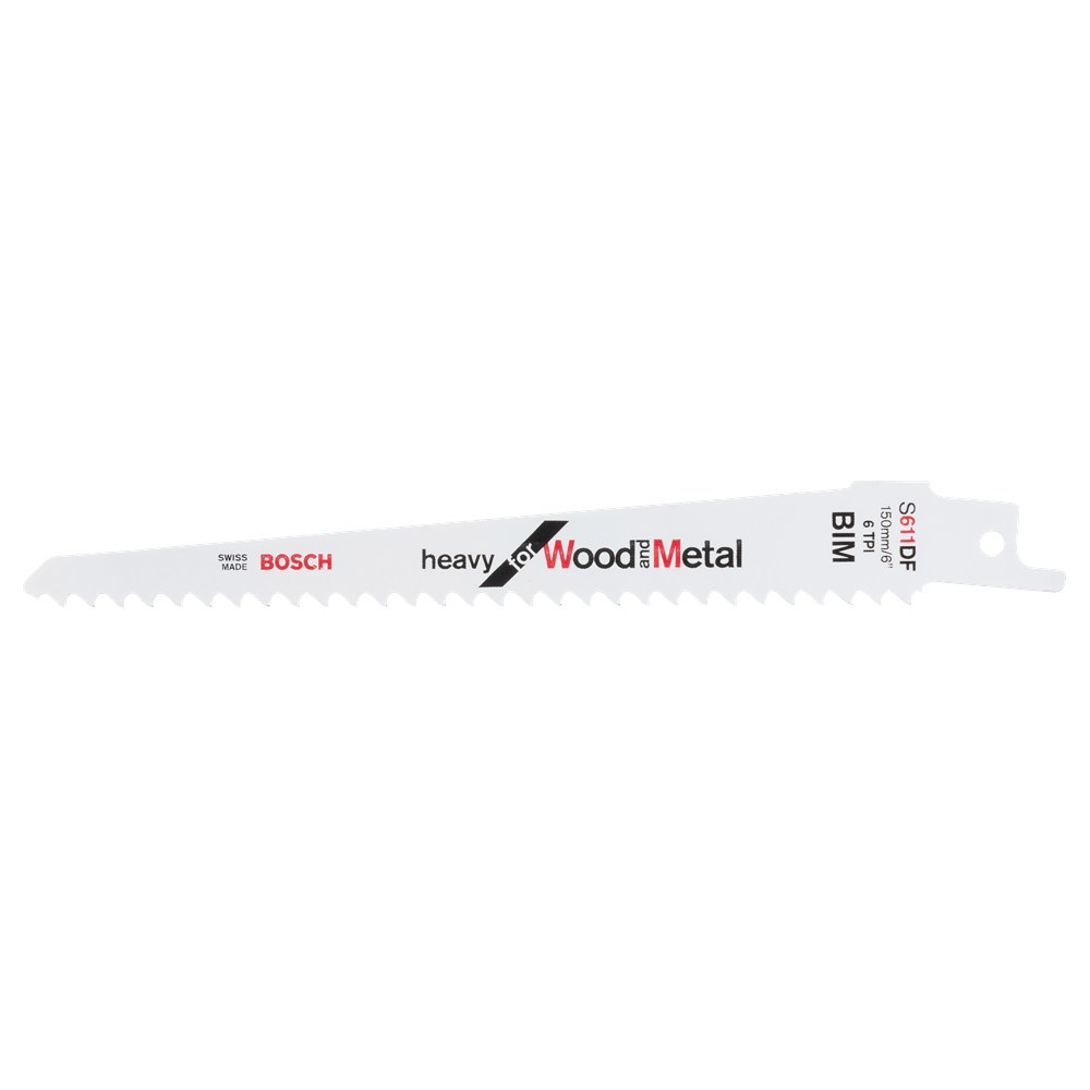 reciprozaagblad bosch heavy wood/metal