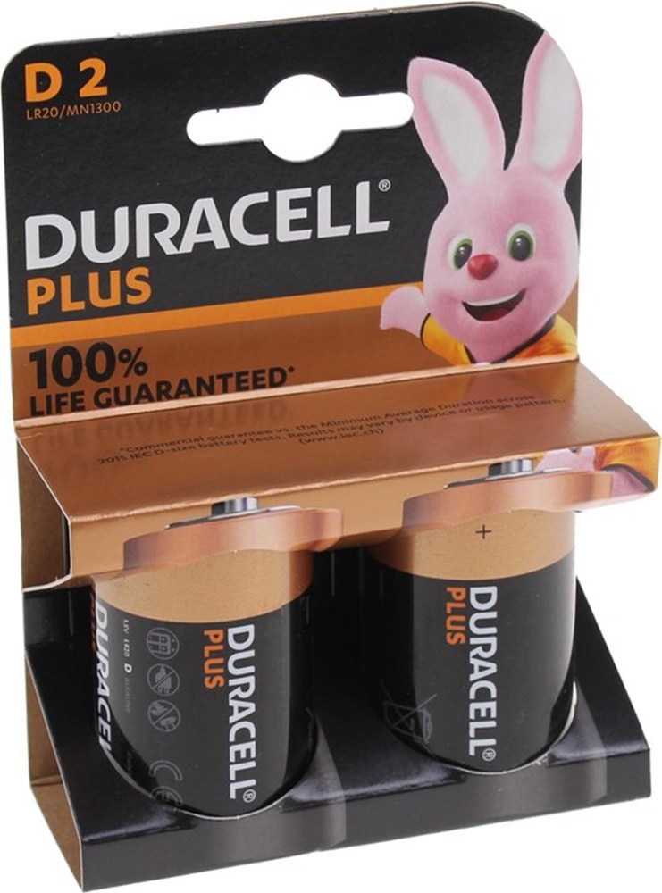 batterijen staaf duracell plus-3