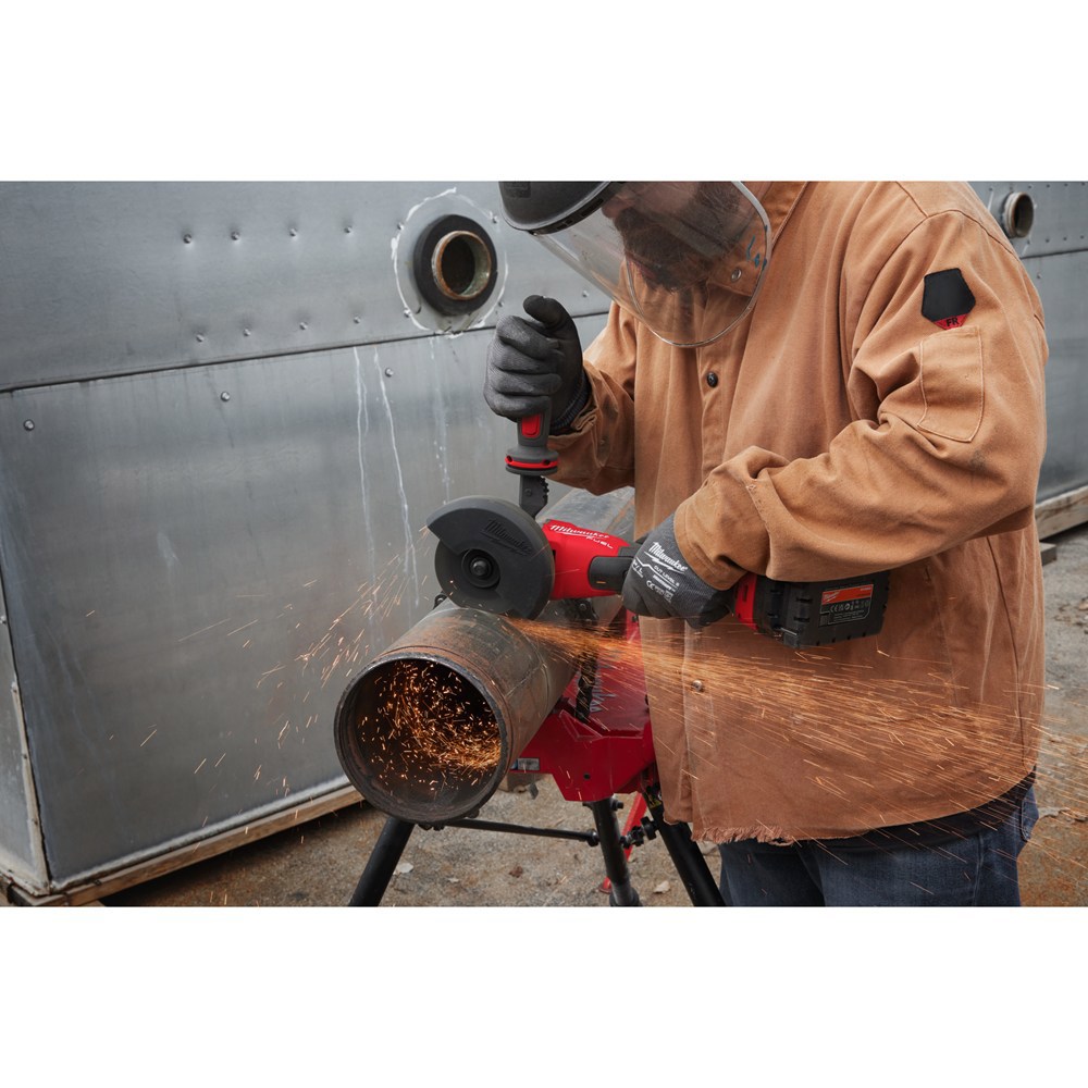 accu haakse slijper milwaukee 125mm-18