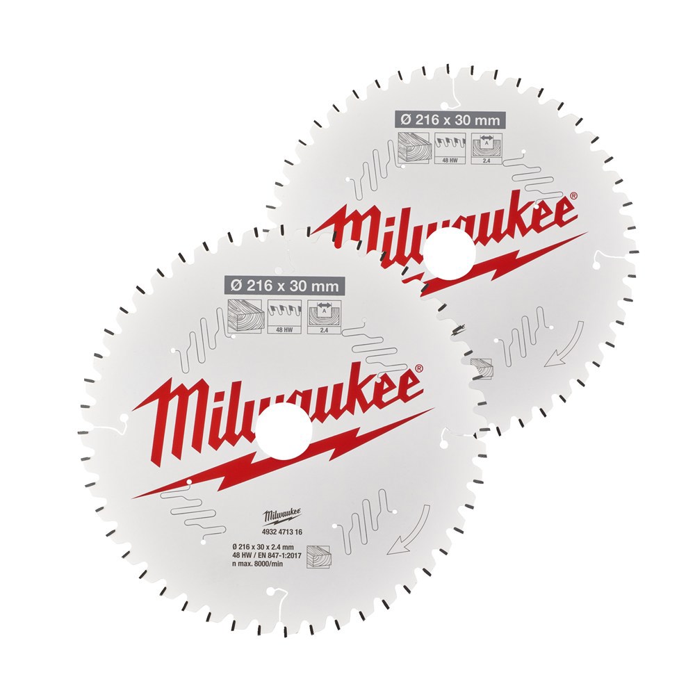 cirkelzaagbladenset milwaukee