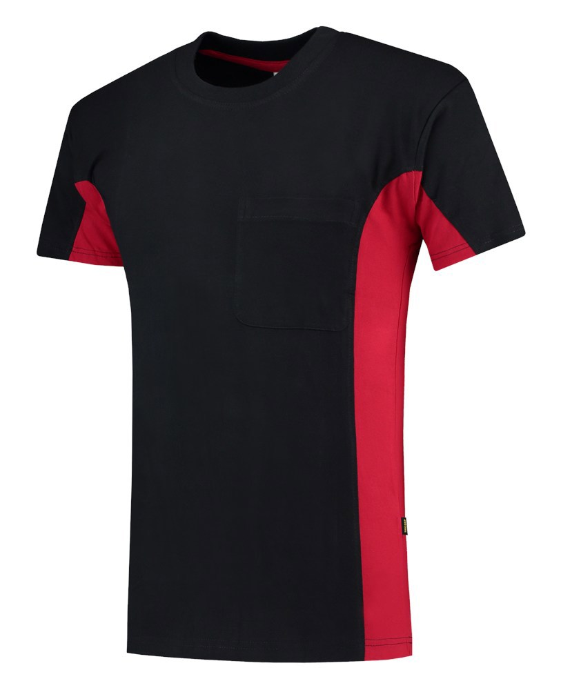 T-shirt bicolor borstzak tricorp